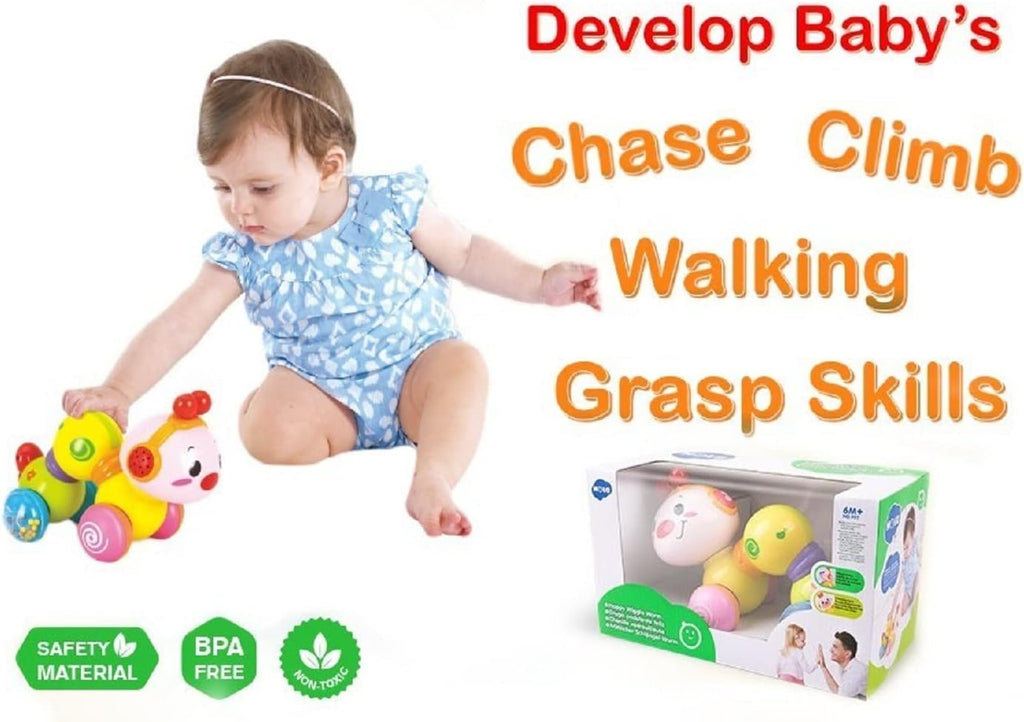 Press and Go Baby Crawling Toys with Light up Music U399891