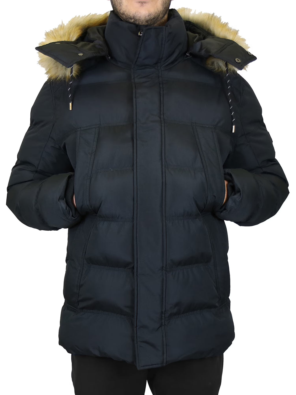 Heavyweight Long Bubble Parka Jacket Winter Coat L802