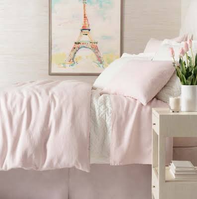 Twin Linen Duvet Cover C1910