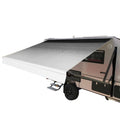 Retractable Motorized 20'X8' RV Patio Canopy Awning Black J255999