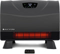 Infrared Space Heater with Remote Control, Gray F6572