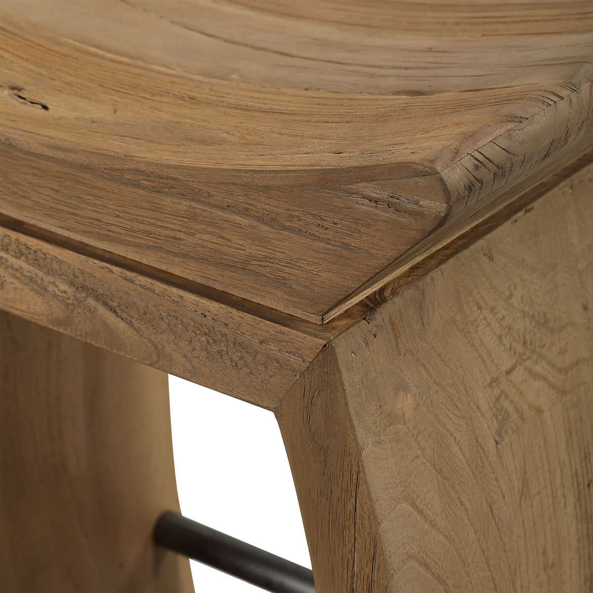 Modern Wood Counter Stool Y843893