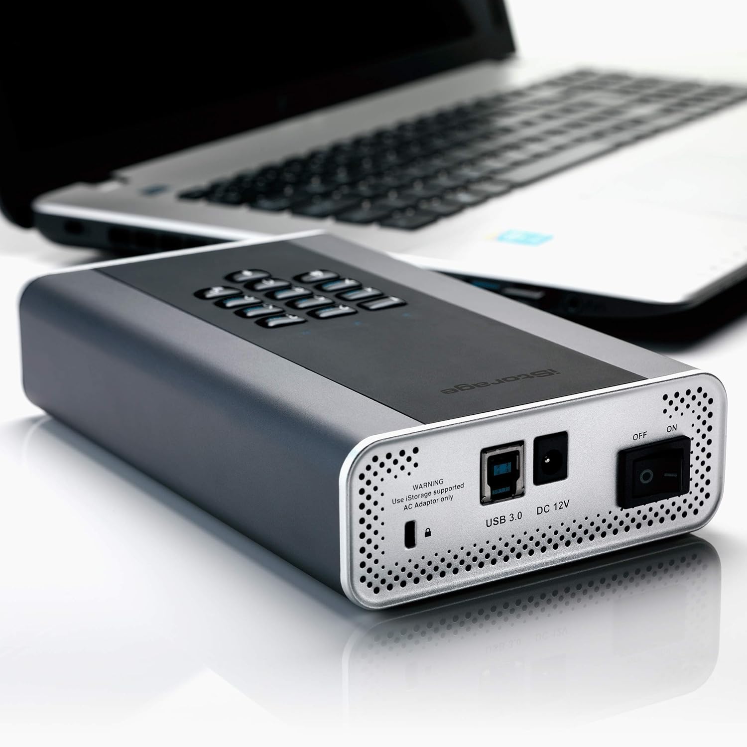 4TB Secure Encrypted Portable Desktop Hard Drive H193