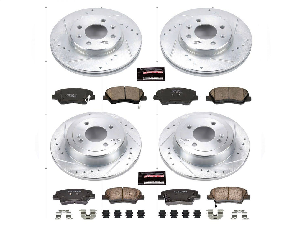 Front and Rear Z23 Evolution Sport Brake Kit Z22553