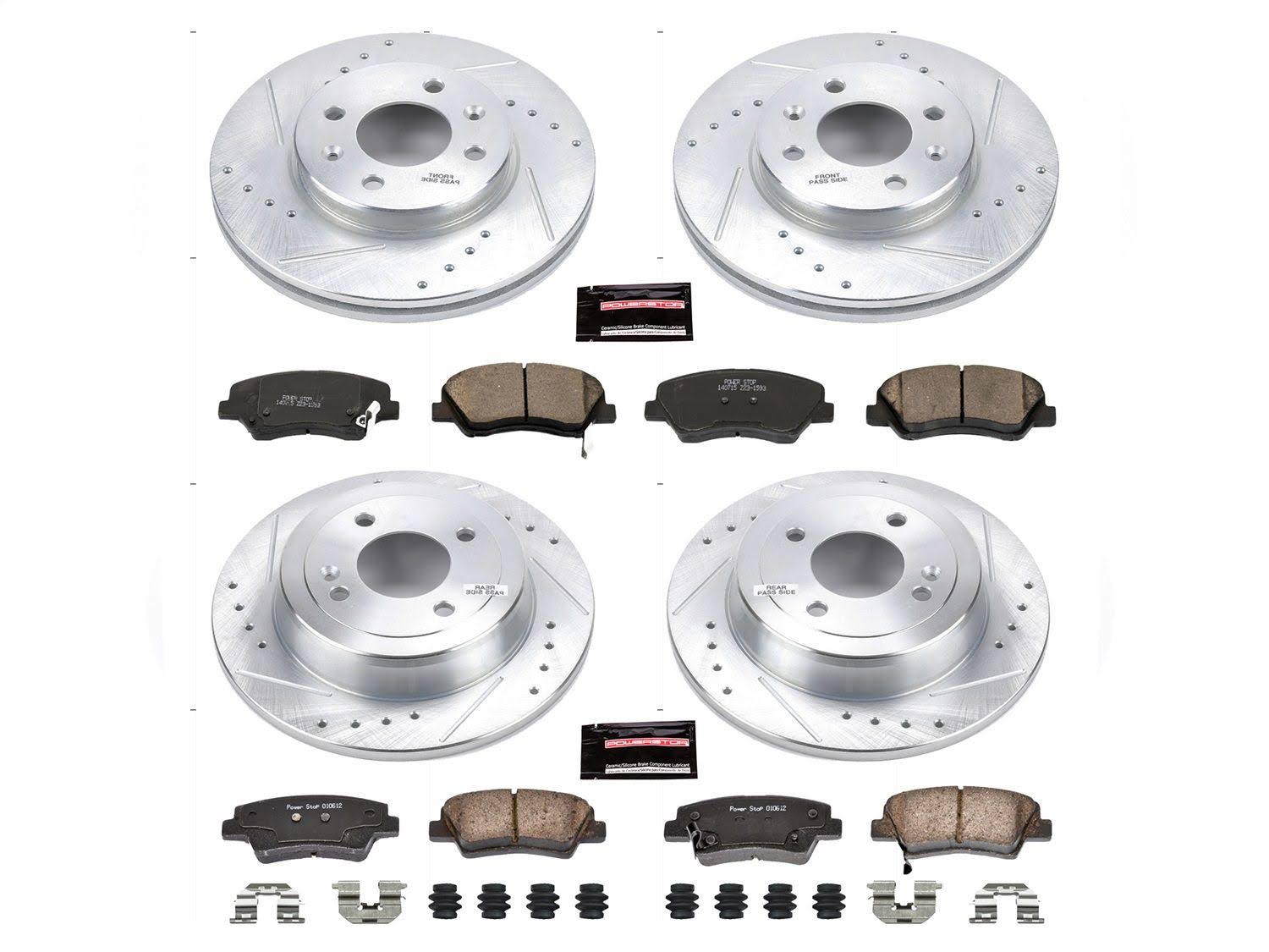 Front and Rear Z23 Evolution Sport Brake Kit Z22553