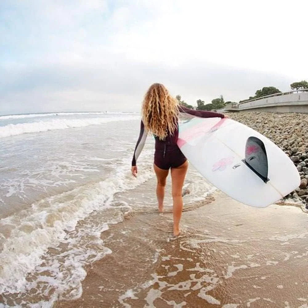 Black 8.5" Polycarbonate Center D-Fin G218