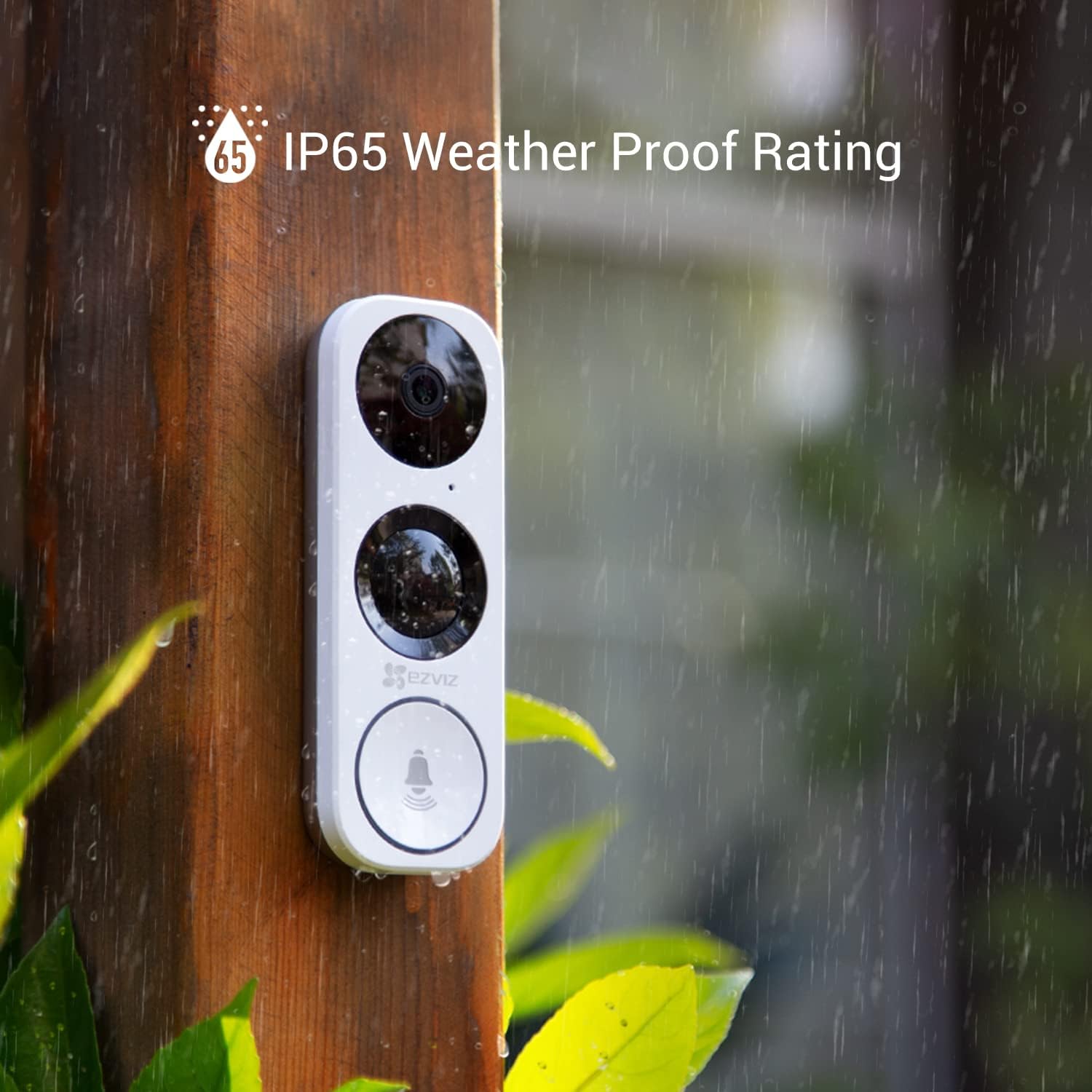 Wired WiFi Video Doorbell with Night Vision and Two-Way Talk M19384