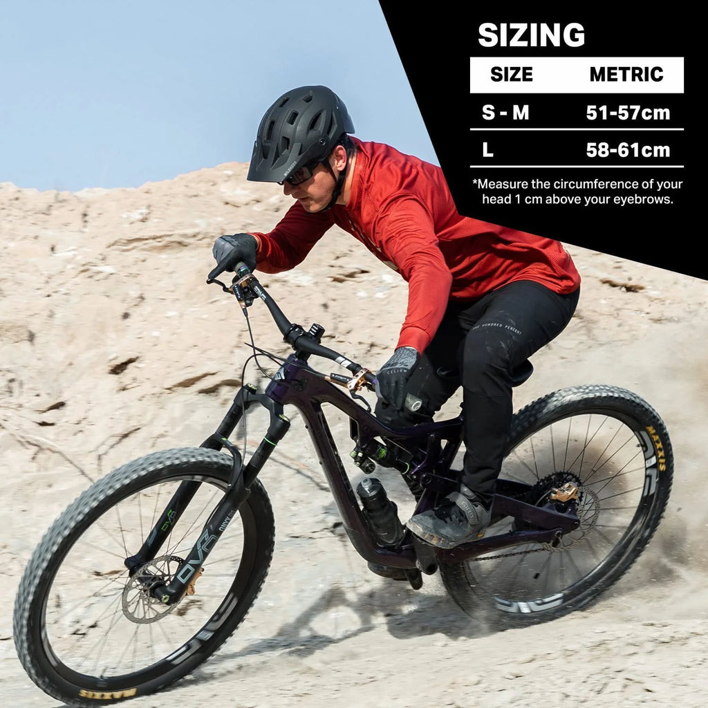 Black Mountain Bike Helmet A91225