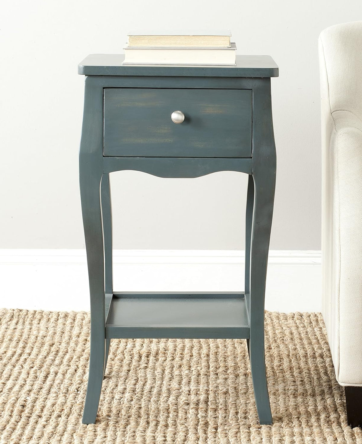 French Grey End Table I86500