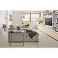 White Venatino Marble Top End Table I3798
