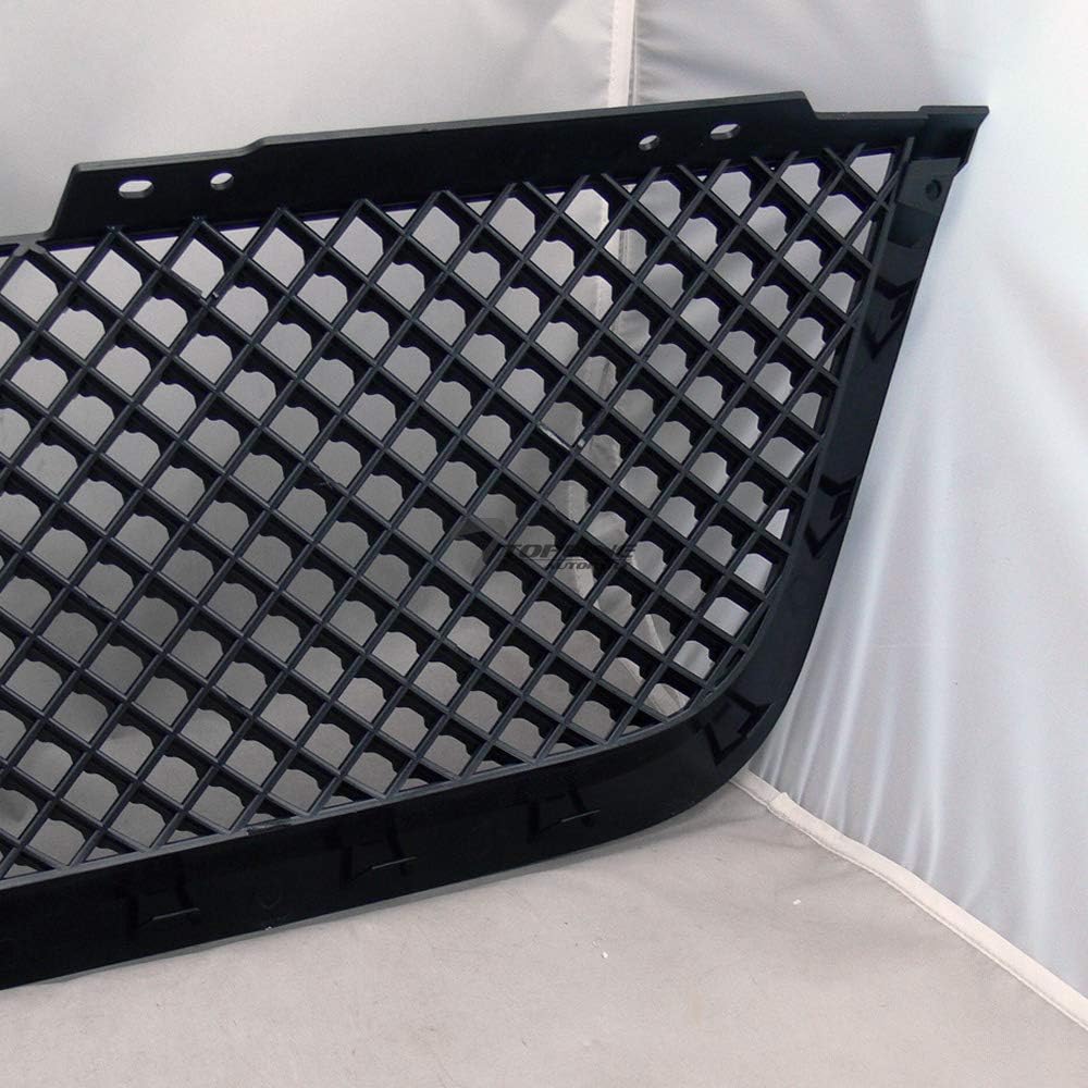 Glossy Black Mesh Front Grille B6587