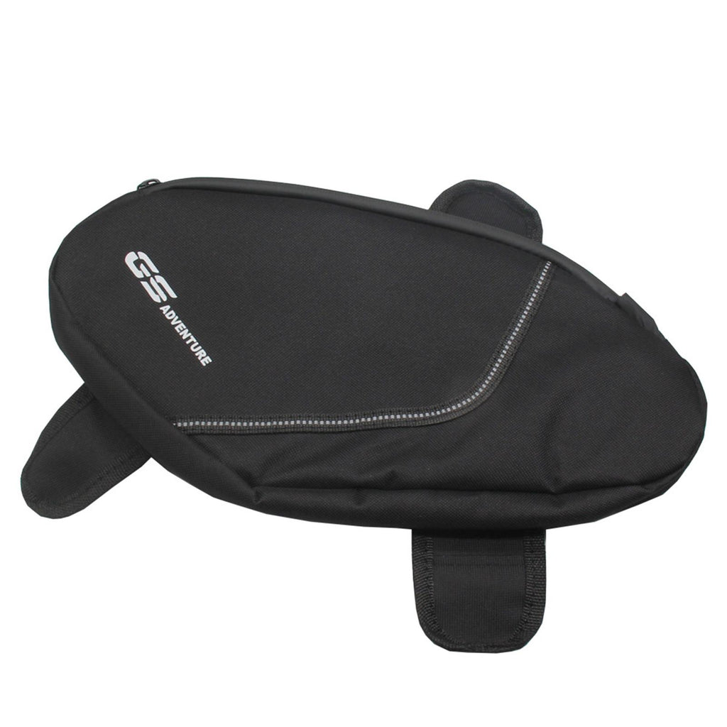 Black Lightweight Waterproof Motorbike Frame Bag W656517