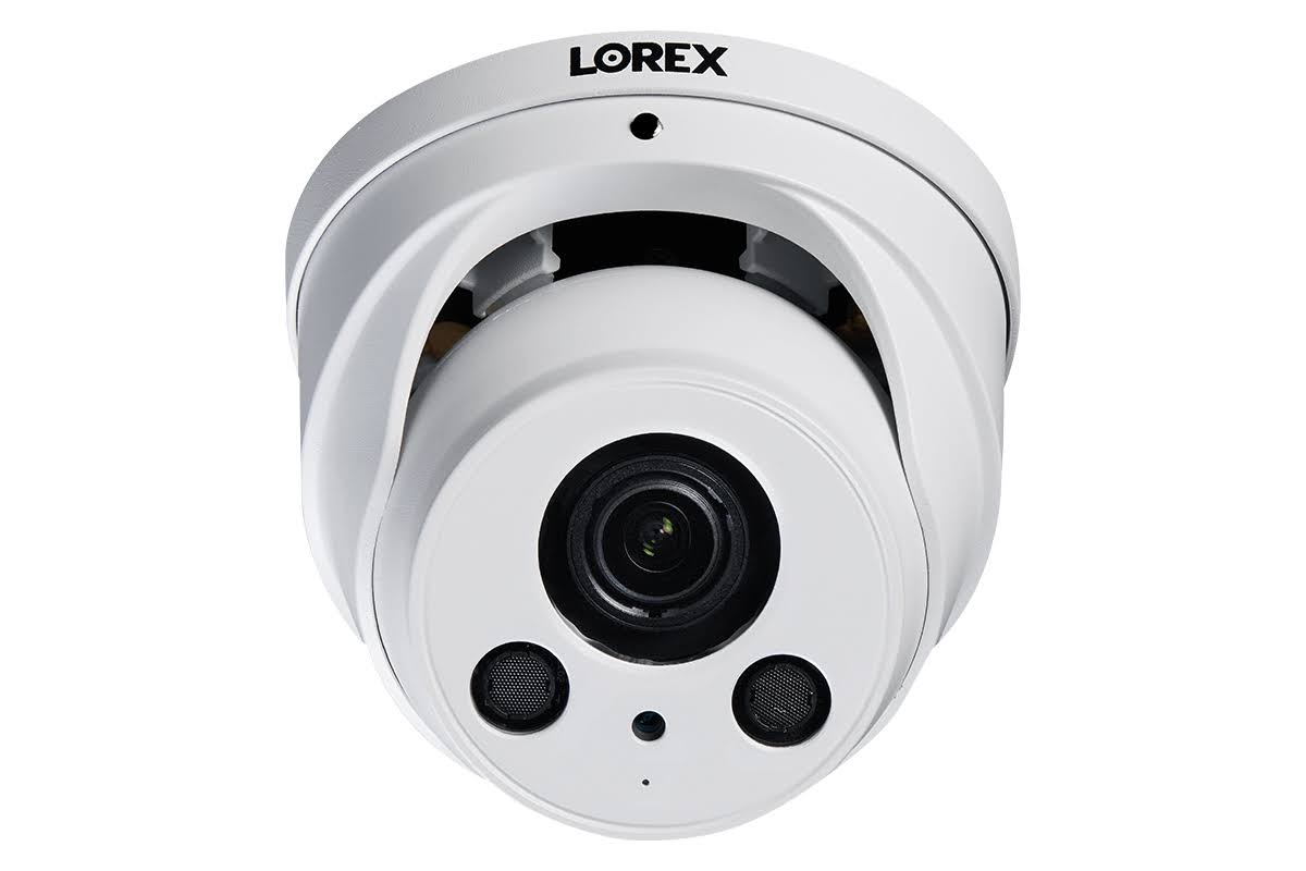 4K Motorized Zoom Lens IP Audio Dome Security Camera White 4-Pack F362