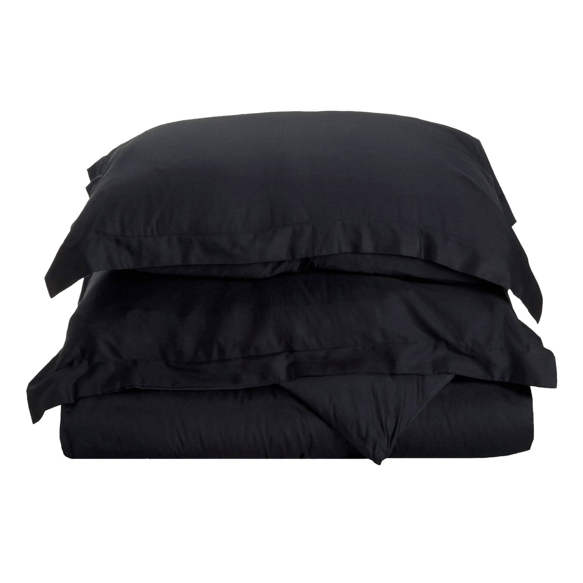 King Blue Cotton Duvet Cover Set Z379519