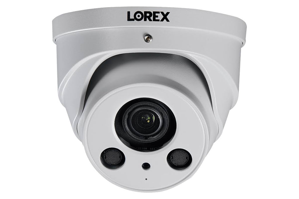 4K Motorized Zoom Lens IP Audio Dome Security Camera White 4-Pack F362
