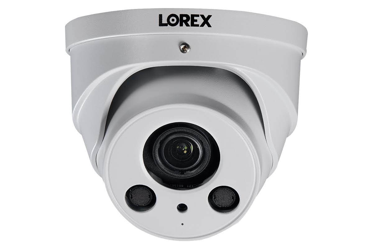 4K Motorized Zoom Lens IP Audio Dome Security Camera White 4-Pack F362