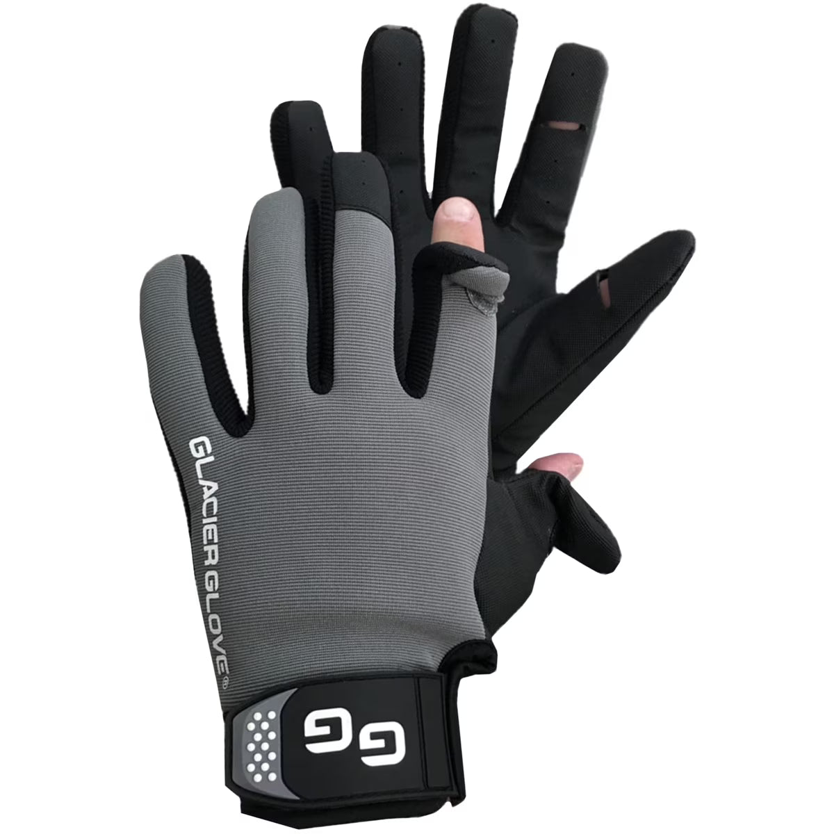 Black Slit Finger Gloves O35012