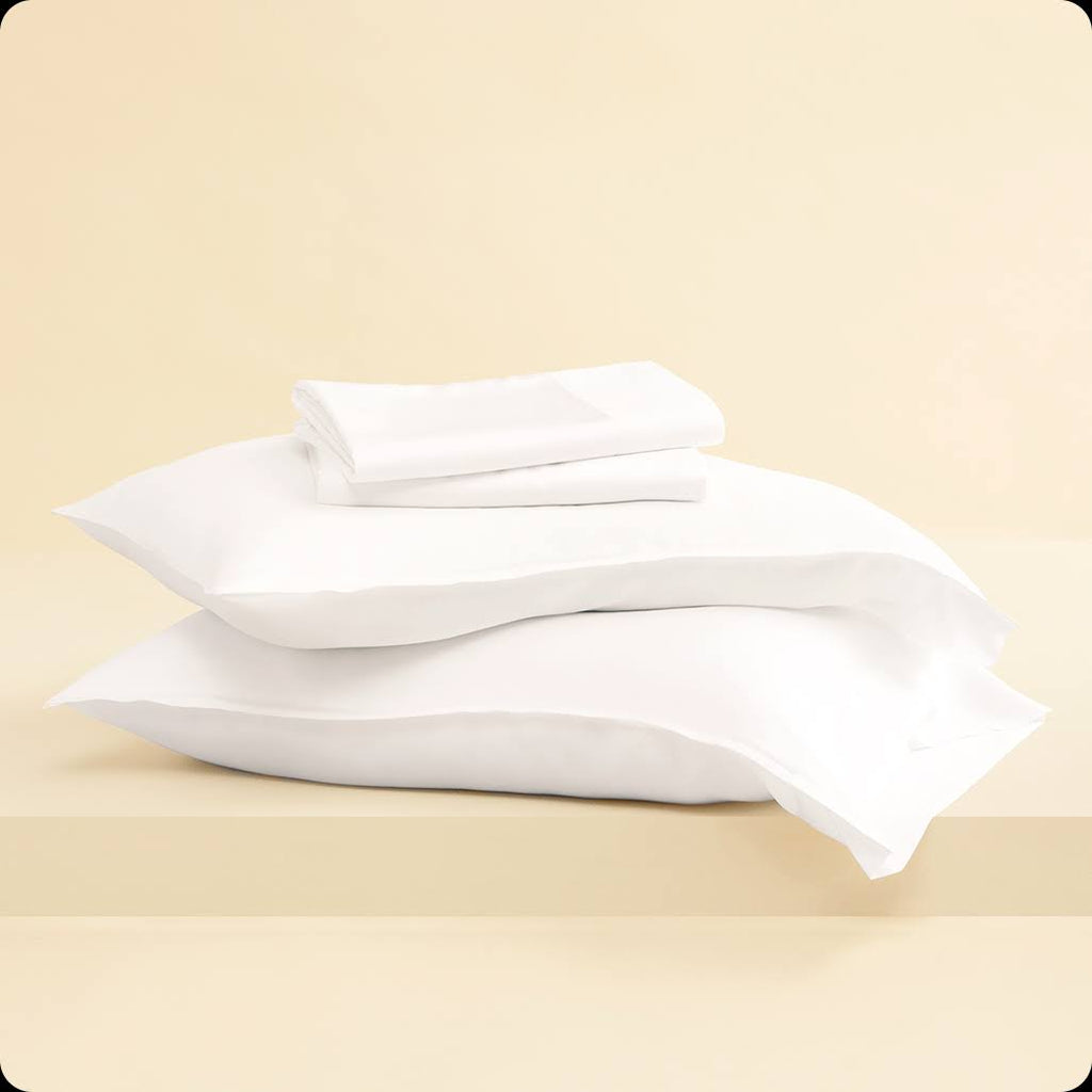 Light Blue 4-Piece Eucalyptus Sheet Set K16457