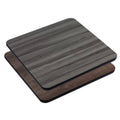 36x22 Square Gray / Brown Reversible Laminate Table Top I73120