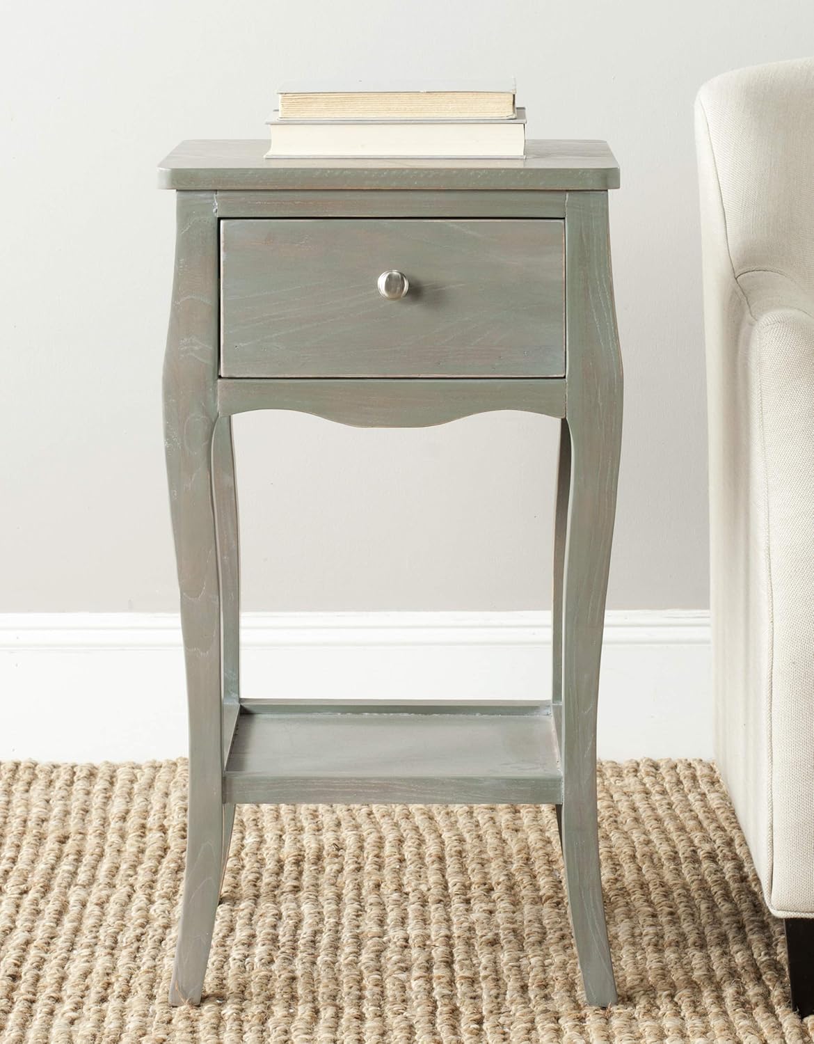 French Grey End Table I86500