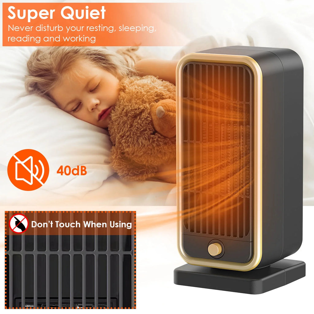 Portable 500W PTC Ceramic Space Heater G898