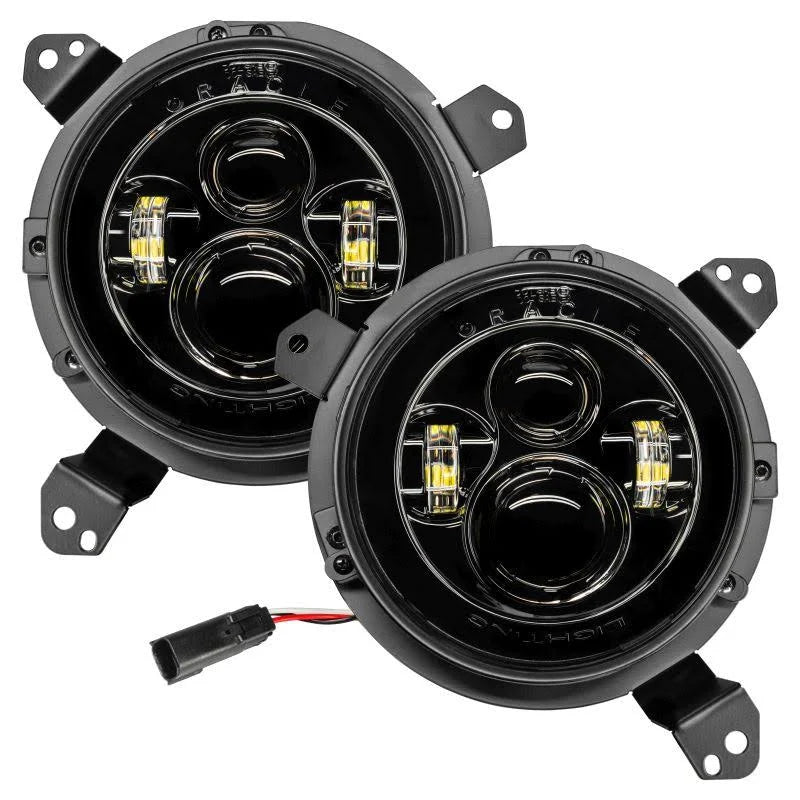 7in High Powered LED Headlights Pair A3104