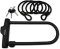 Large Bicycle U Lock with 67” Cable, Pack of 2 W829