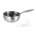 Japanese Tempura Fryer Pan Deep Fryer Pot with Oil Draining Rack Nonstick V872630