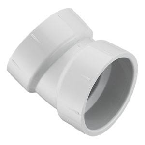 8 PVC DWV 1/16 Bend HUBXHUB O517837