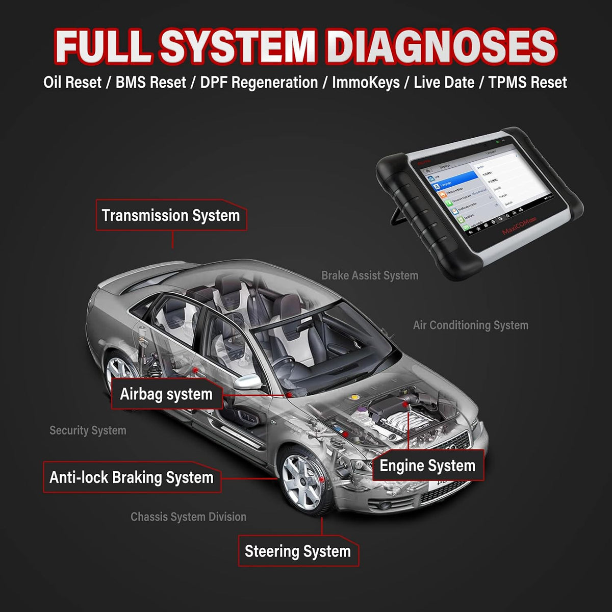 Autel OBD2 Car Diagnostic Scanner G983195
