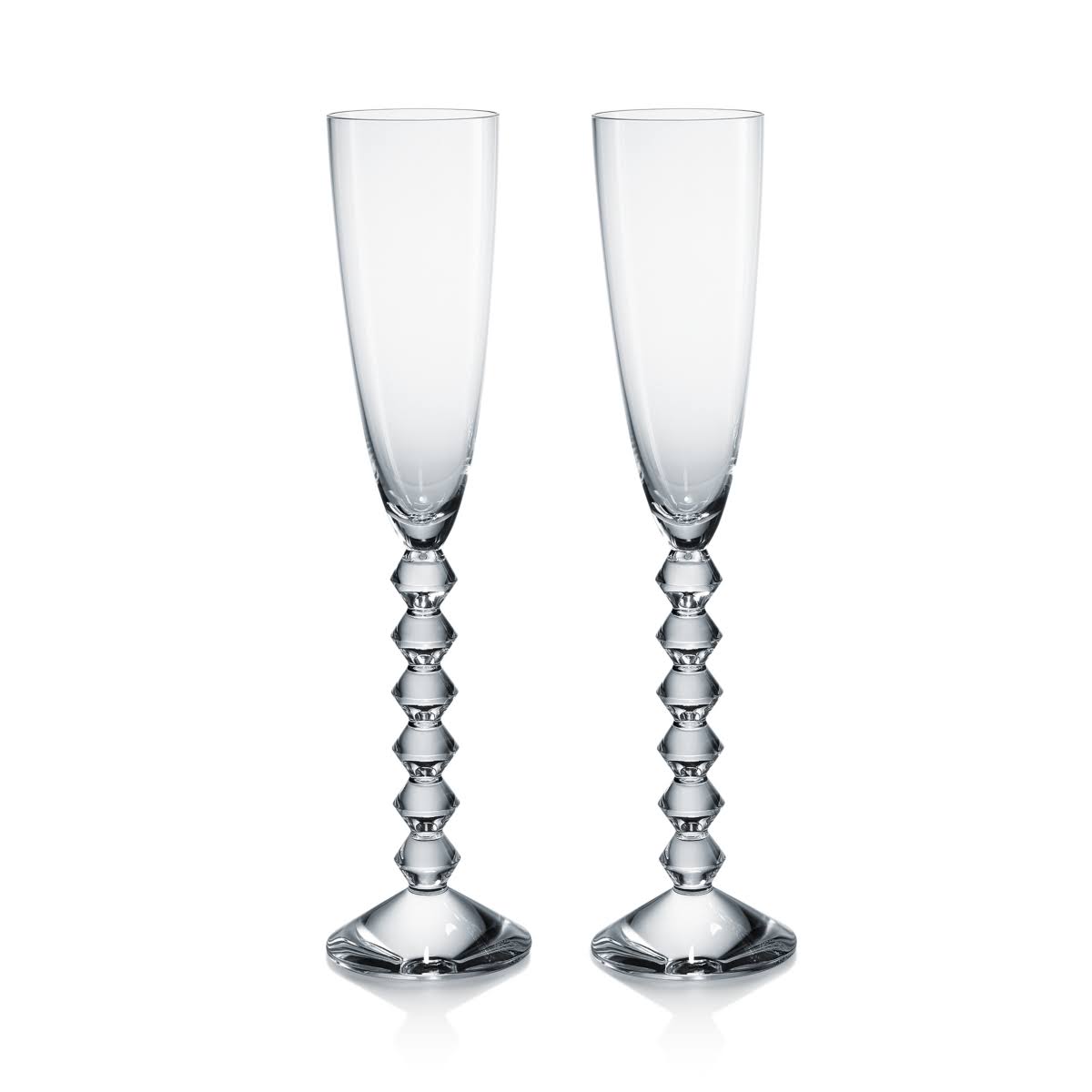 Blue Crystal Flute Set of 2 L2725