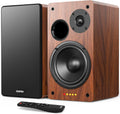 Bluetooth Bookshelf Speaker, Powered 2.0 Stereo 36W X 2 Active Studio Monitors V5399