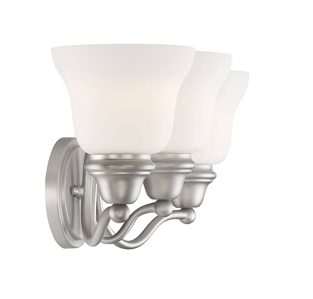 Pewter 3 Light Bath Bar J941