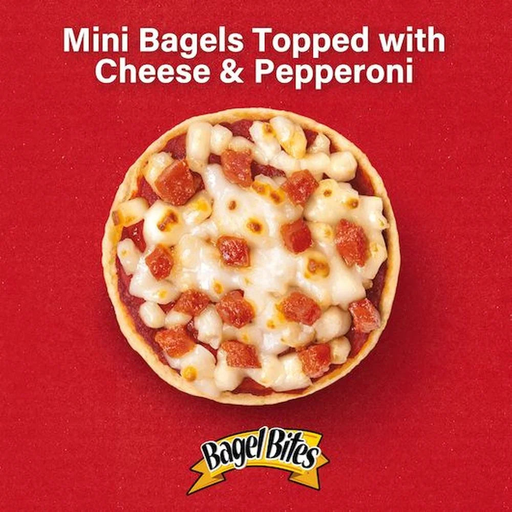 Pepperoni and Cheese Mini Bagel Bite, 7 Ounce, 8 per case G4214