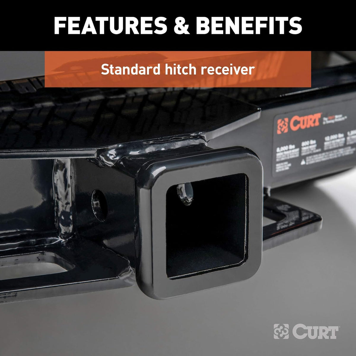2-Inch Front Receiver Hitch C834
