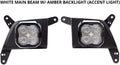 SS3 LED Fog Light Kit for Chevrolet Silverado 1500 2019-2021, White SAE/DOT Driving Sport U957264