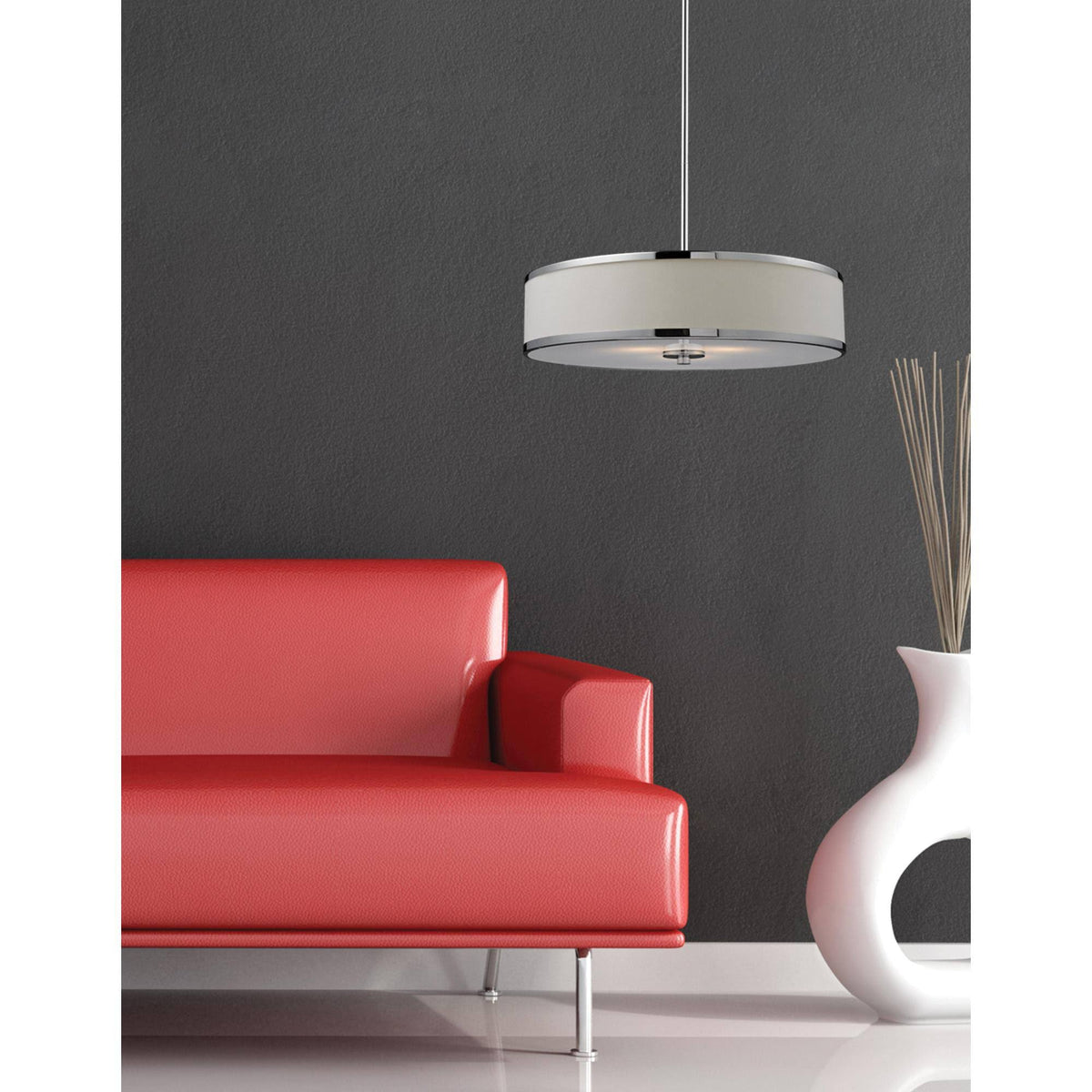 3-Light Island/Billiard Chrome J7189