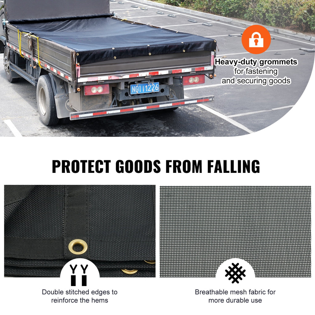 Tarp 7 x 22 ft PVC 18oz Double Pockets E373