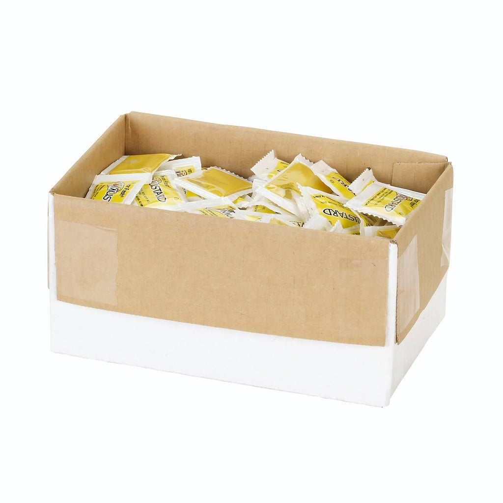 Mustard Pouch 5.5 Gram - 200 per Case V3566