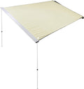 Beige Car Side Awning Tent Shelter D9681
