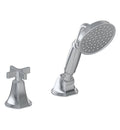 Polished Nickel Deck Mounted Handshower and Diverter Set N137654