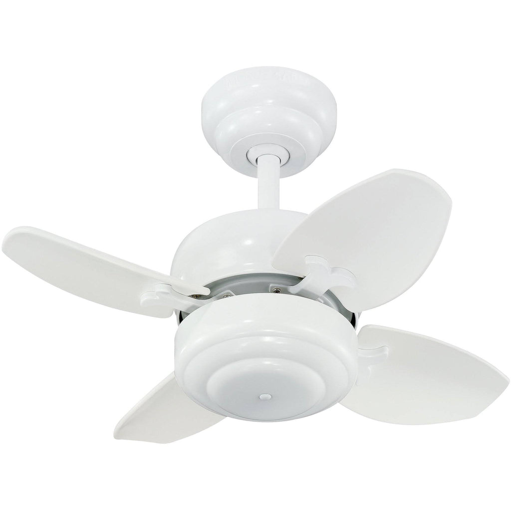 White 4-Blade 20x22 Mini Indoor Ceiling Fan A39070