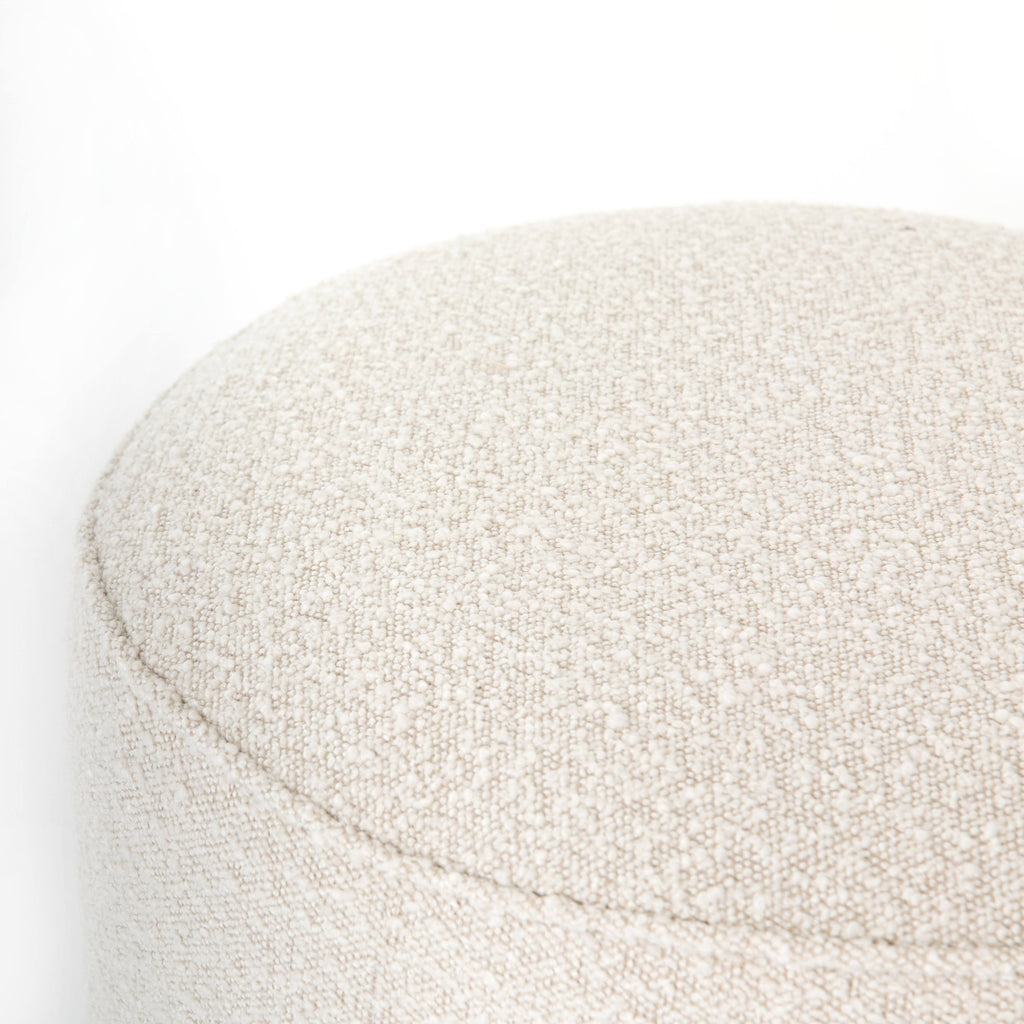 Knoll Natural Round Ottoman E7997