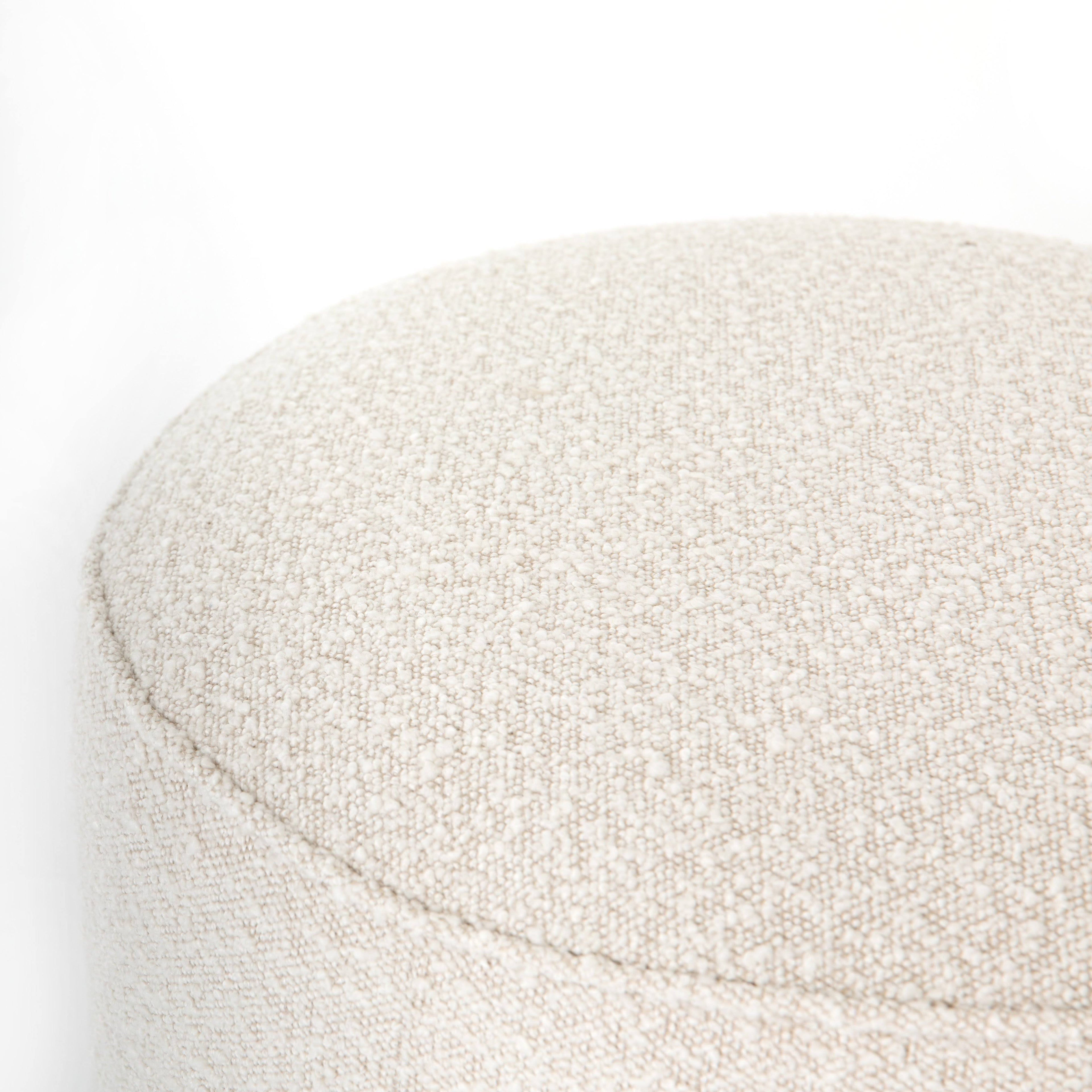 Knoll Natural Round Ottoman E7997