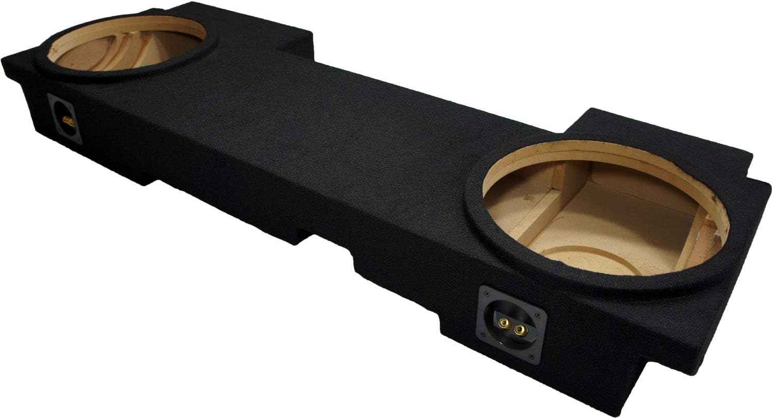 Dual 12 Subwoofer Underseat Sub Box Speaker Enclosure M6750