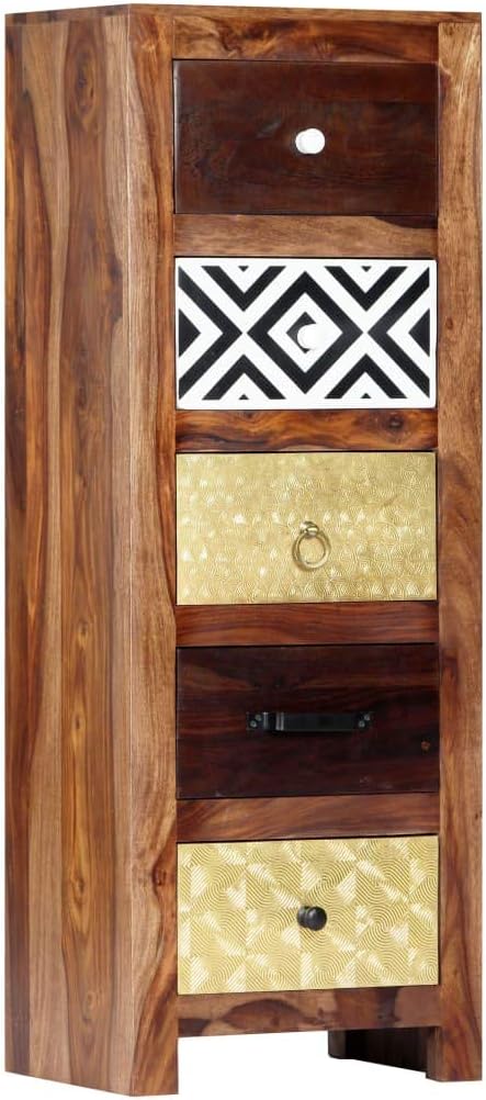 Solid Sheesham Wood Side Cabinet P327