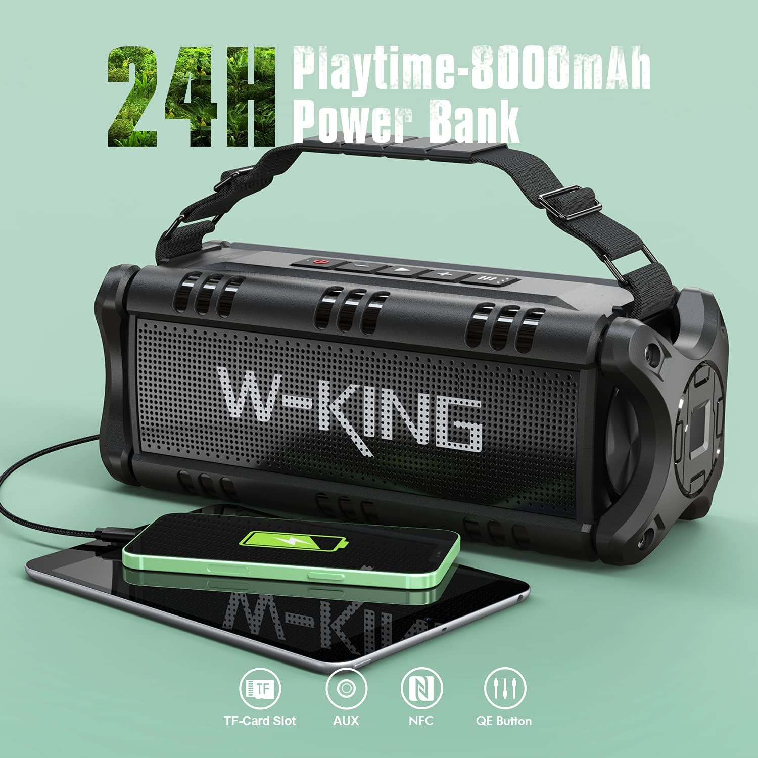 IPX6 Waterproof Outdoor Portable Bluetooth Speaker S62921