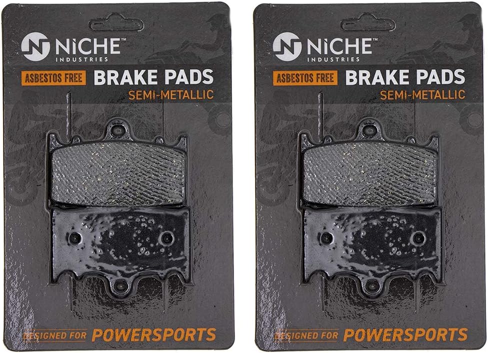 Brake Pad Set Semi-Metallic Pack of 2 E122