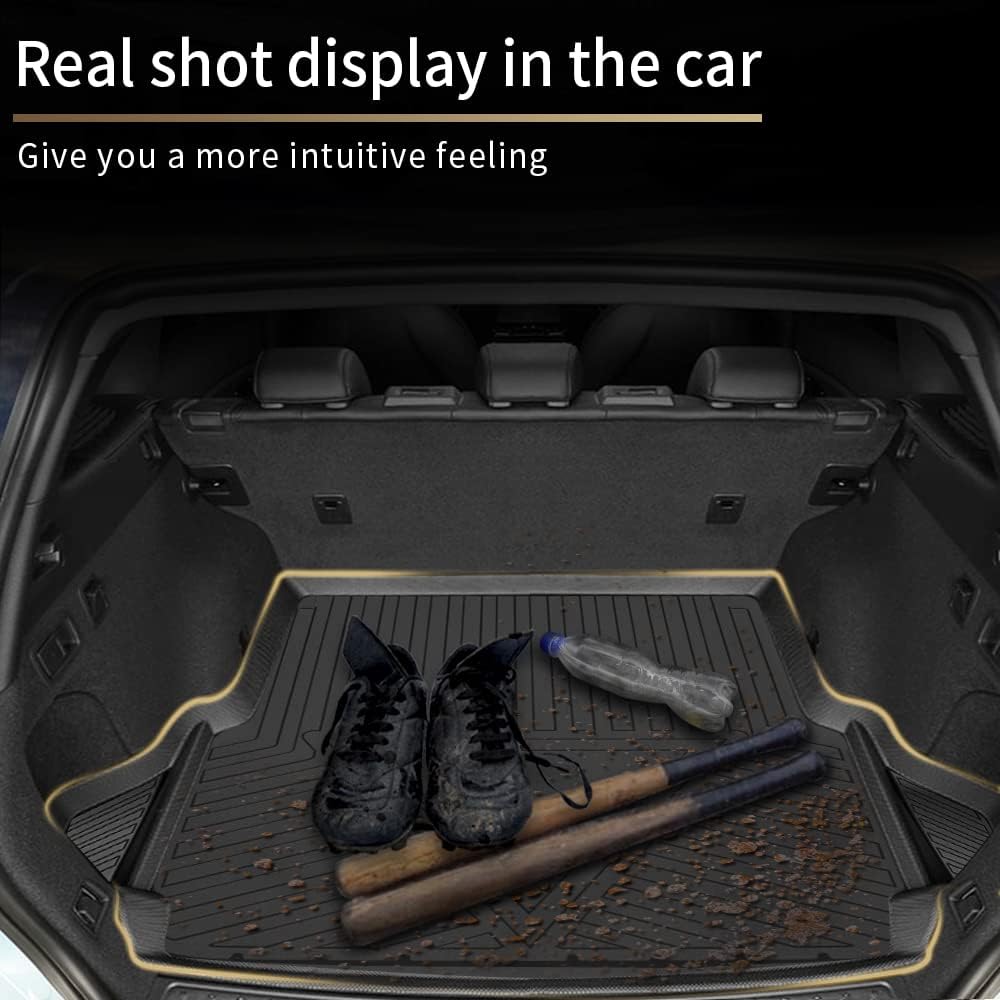 Black Heavy Duty Rubber Cargo Liner T4130