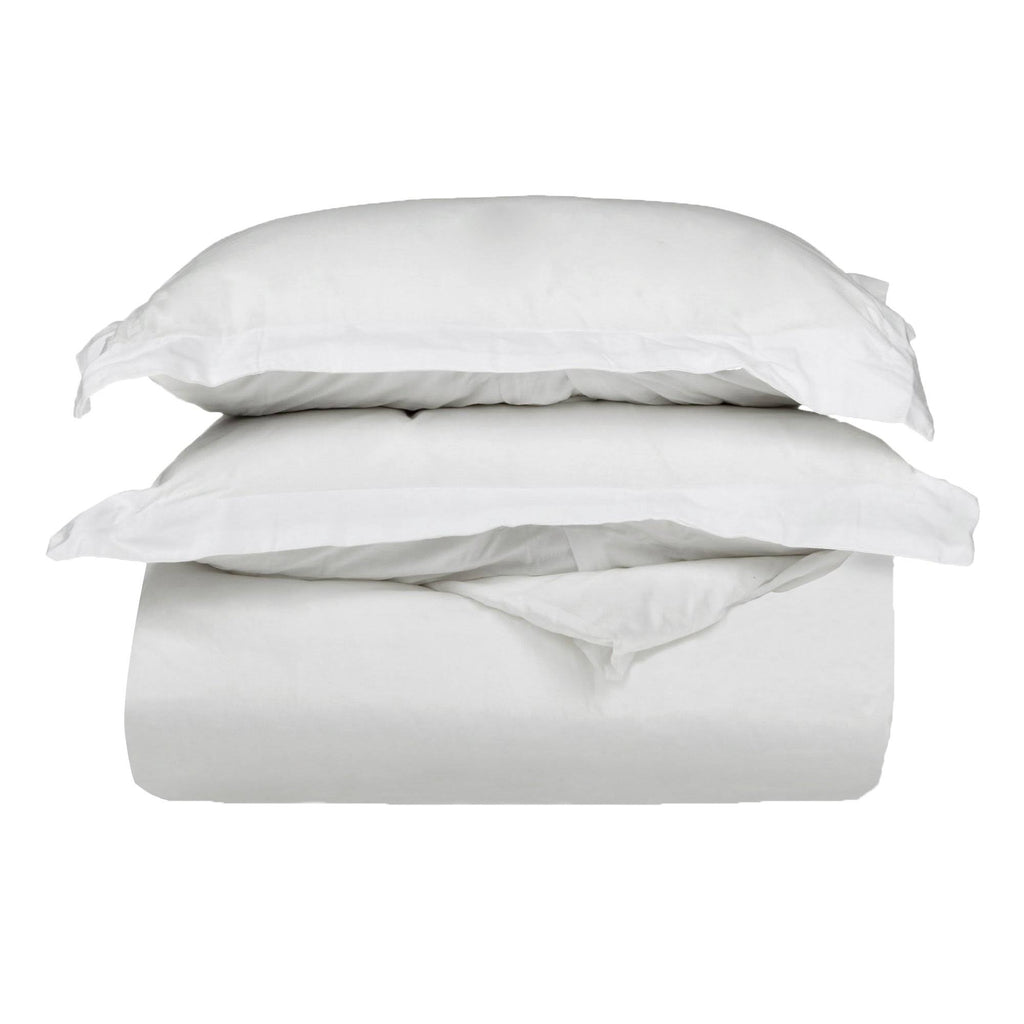 King Blue Cotton Duvet Cover Set Z379519